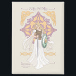 Éowyn "I Am No Man" Battle-Ready Graphic Magnet<br><div class="desc">Celebrate courage and destiny in Middle-Earth™ with this stunning Lord of the Rings™–inspired design honoring Éowyn™. Illustrated in an elegant, flowing art style, she stands poised with sword and shield in hand, her windswept gown and golden hair capturing both strength and grace. Ornamental Elven-inspired detailing frames the composition, while the...</div>