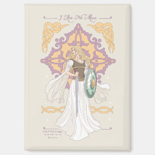 Éowyn "I Am No Man" Battle-Ready Graphic Magnet