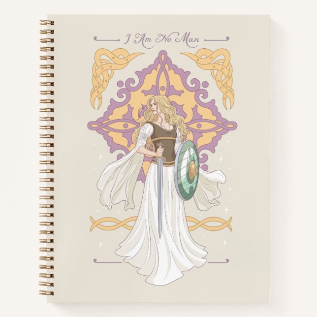 Éowyn "I Am No Man" Battle-Ready Graphic Notebook (Front)