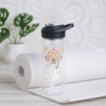 Éowyn "I Am No Man" Battle-Ready Graphic Water Bottle<br><div class="desc">Celebrate courage and destiny in Middle-Earth™ with this stunning Lord of the Rings™–inspired design honoring Éowyn™. Illustrated in an elegant, flowing art style, she stands poised with sword and shield in hand, her windswept gown and golden hair capturing both strength and grace. Ornamental Elven-inspired detailing frames the composition, while the...</div>