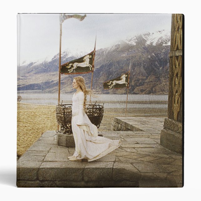 Eowyn on Castle Steps Binder (Front)