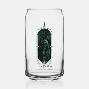 Éowyn Vs SAURON™ "I Am No Man" Rohan Graphic Can Glass