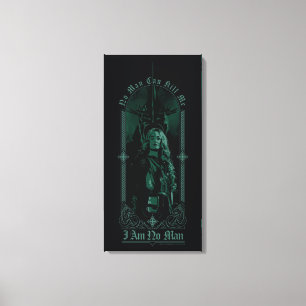 Éowyn Vs SAURON™ "I Am No Man" Rohan Graphic Canvas Print