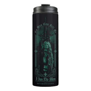 Éowyn Vs SAURON™ "I Am No Man" Rohan Graphic Thermal Tumbler