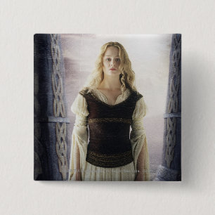Eowyn with sword 2 inch square button