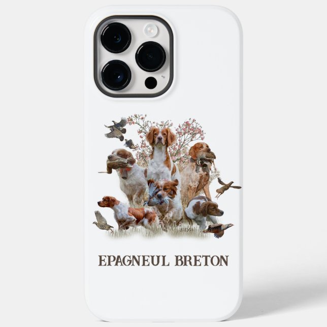 Epagneul Breton, Brittany Spaniel      Case-Mate iPhone Case (Back)