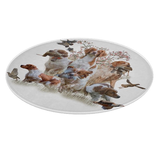 Epagneul Breton, Brittany Spaniel   Cutting Board (Corner)