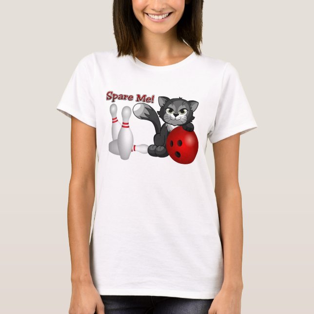 Épargnez-moi T-shirt de chat (Devant)