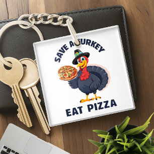 Épargnez une dinde, mangez une pizza drôle de Than