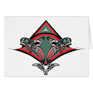 Épaulard et Eagle de Tlingit