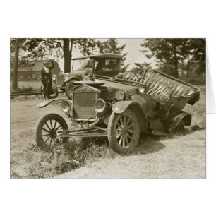 Épave de voiture