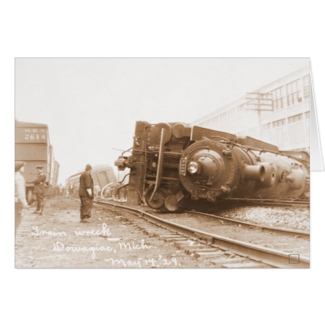 Épave ferroviaire 1929 (Devant horizontal)