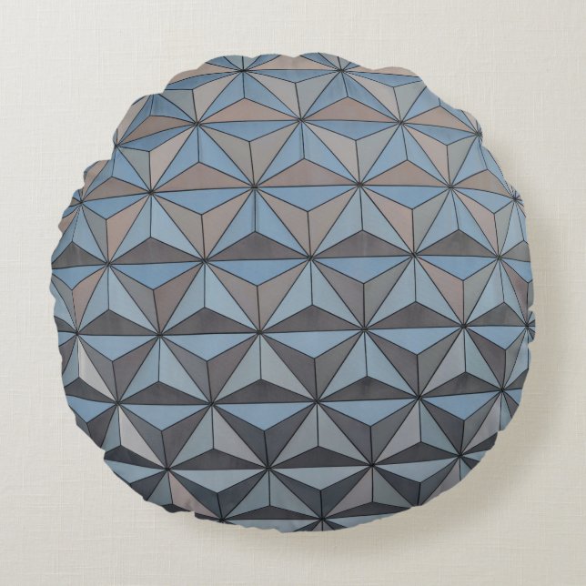 Epcot Round Pillow (Front)