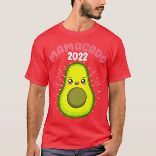 Epectant Mother 2022 Mamacado Baby Mom Pregnancy  T-Shirt
