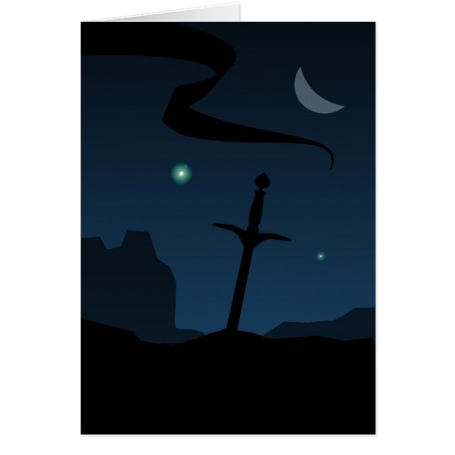 Épée de bannière (carte) (Devant)