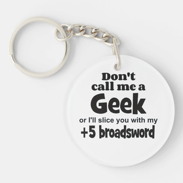 épée geek (Devant)