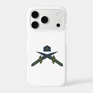 Épées croisées patriotiques et étoile Militaire