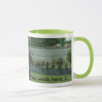 Éperons Oiseaux sur un rail Vos mots Mugs