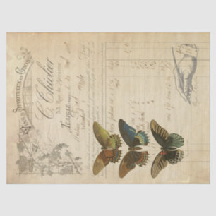 Ephemera Decoupage Tissue Tissue Paper