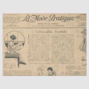 Ephemera French Paper Series Design 8