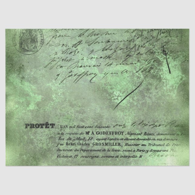 Ephemera Green Paper Series Design 18 (Front)
