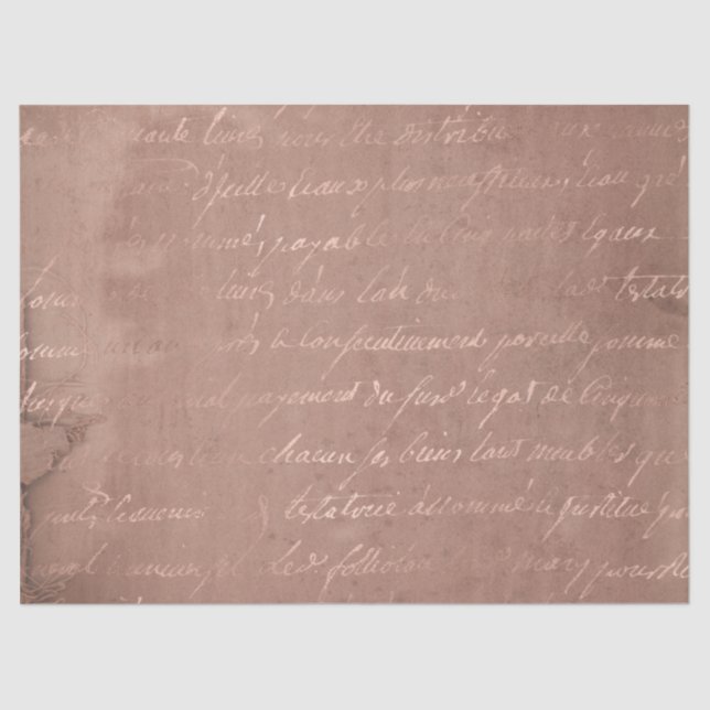 Ephemera Rose Gold Paper Series Design 16 (Front)