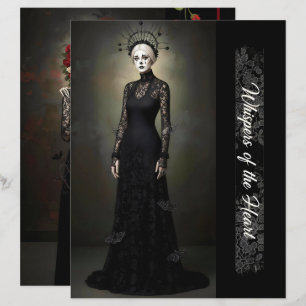 Ephemera Sheet Gothic Rose Queen