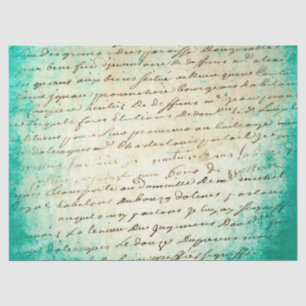 Ephemera Turquoise Paper Series Design 18