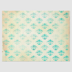 Ephemera Turquoise Paper Series Design 2