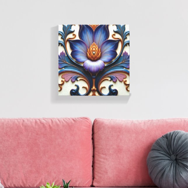 Ephemeral Beauty Canvas Print (Insitu(LivingRoom))
