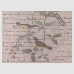 Ephemeral Birds Series Design Five Tissue Paper