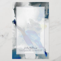 Ephemeral - Blue & Grey