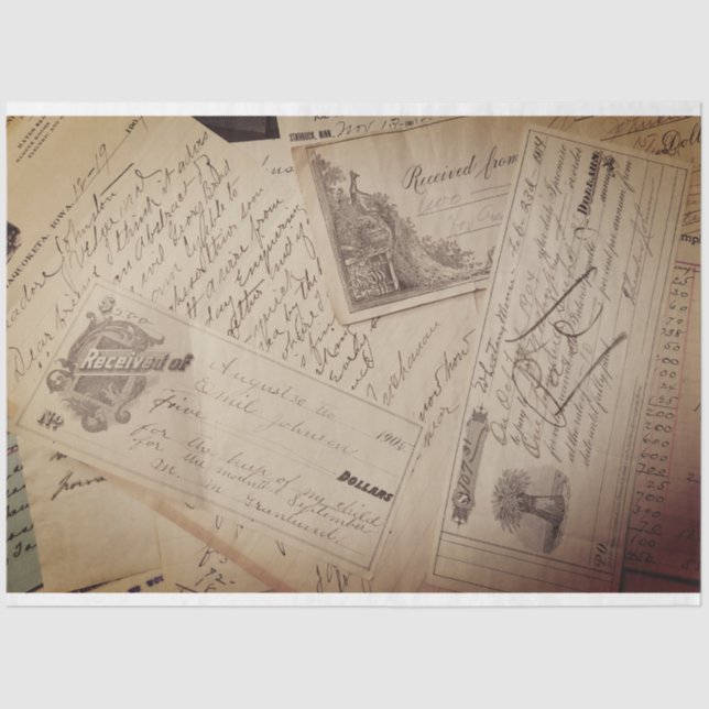 Ephemeral Furniture Decoupage Tissue Paper (Front)