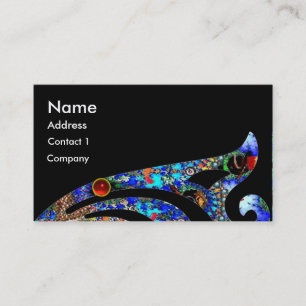 EPHEMERAL MONOGRAM Beauty,Salon,Spa,Makeup Artist Business Card