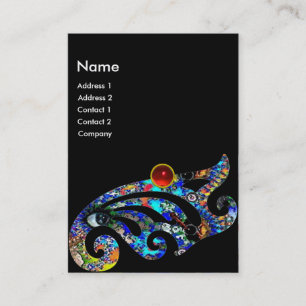 EPHEMERAL RUBY / Beauty ,Salon, Spa, Makeup Artist Business Card