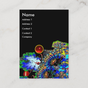 EPHEMERAL RUBY / Beauty ,Salon, Spa, Makeup Artist Business Card