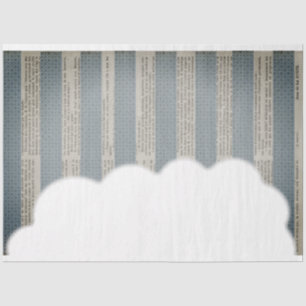 Ephemeral Striped Decoupage Paper