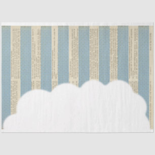 Ephemeral Striped Decoupage Paper
