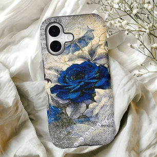 Éphémère de rose bleu foncé victorien