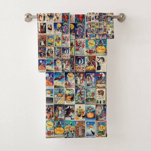 Ephémère d'Halloween vintage (En situation)