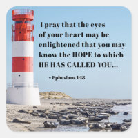 Ephesians 1:18 I Pray you may know the HOPE