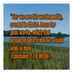 Ephesians 2:10 WEBU Poster