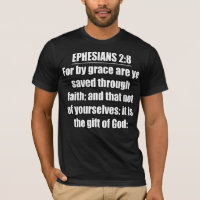 Ephesians 2:8 Mens Tee By Grace Ye Are Saved