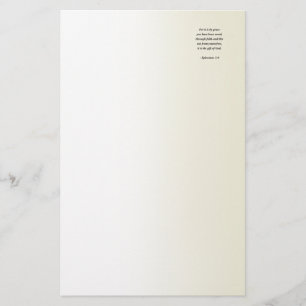 EPHESIANS 2:8 STATIONERY