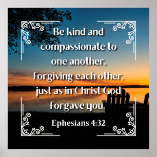 Ephesians 4:32 poster