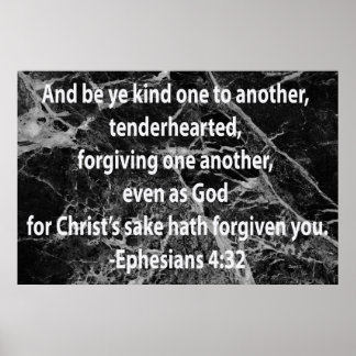 Ephesians 4:32 poster