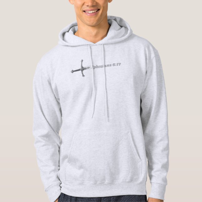 Ephesians 6:17 Sword of the Spirit Sweatshirt – Ar (Front)