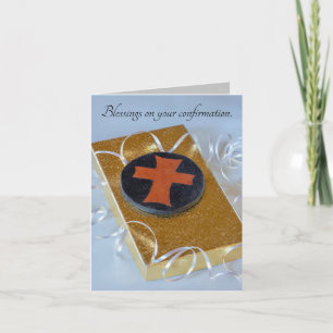 Ephésiens 2:8-9 Sauvé par la foi Carte de confirma