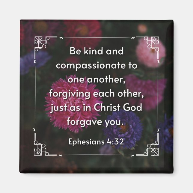 Éphésiens 4:32 aimant (Devant)