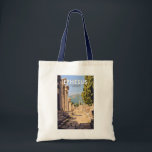 Ephesus Turkey Travel Art Vintage Tote Bag<br><div class="desc">Ephesus in a vector art style. Ephesus is an ancient city in Turkey’s Central Aegean region,  near modern-day Selçuk. Its excavated remains reflect centuries of history,  from classical Greece to the Roman Empire.</div>